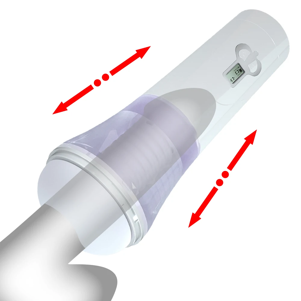 

MAX Warfighter Wriggle Telescopic Airplane Cup Automatic Insertion Rotating Intelligent Sensing Pronunciation, White