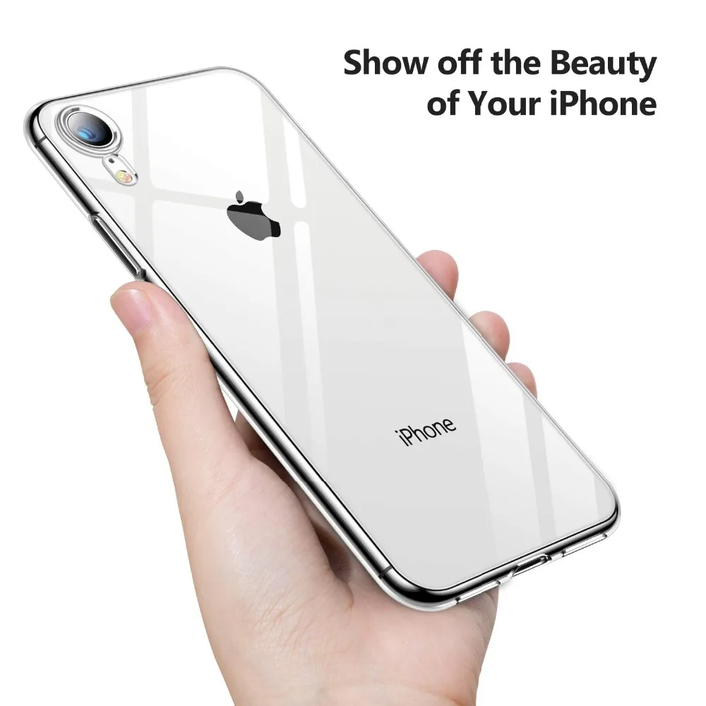 Clearn для iphone чехол X XS XR XS Max 6 6s 7 8 Plus тонкий прозрачный мягкий ТПУ защитный чехол для телефона