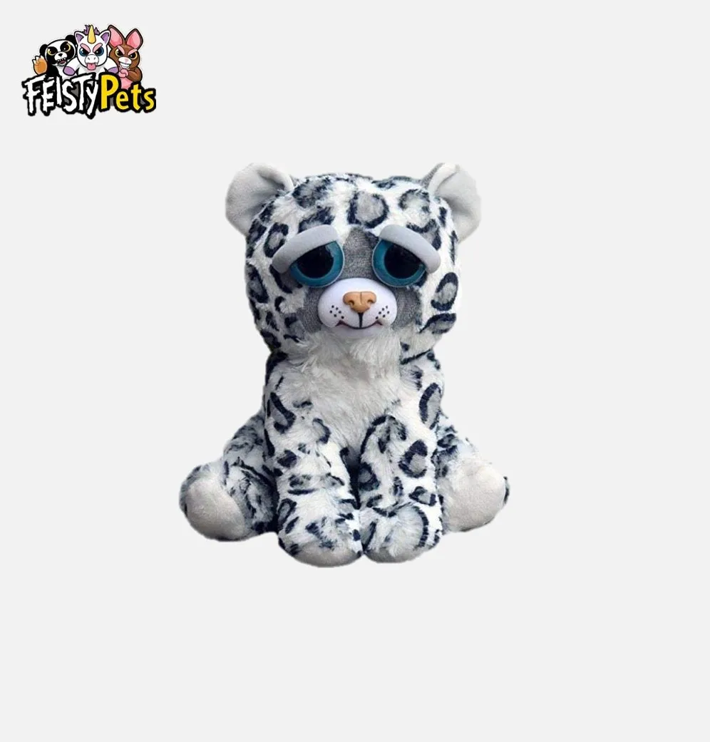 Feisty Huisdieren Gevulde Pluche Boos Pop Gift Sneeuw Luipaard - AliExpress Speelgoed & Hobbies