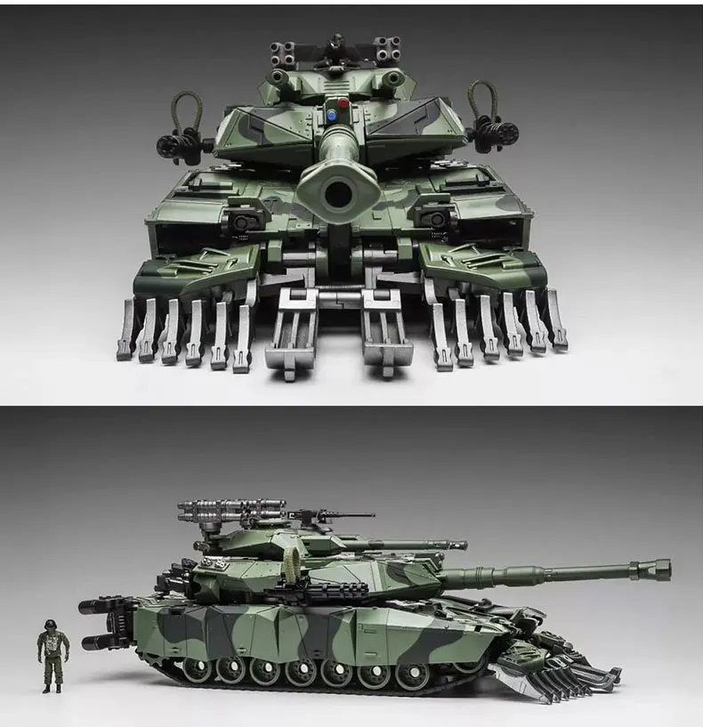 WEI JIANG 30 см Большой трансформационный фильм игрушки мальчик крутой Аниме Фигурка робот автомобиль увеличенная версия Танк модель ребенок MPP10 SS05
