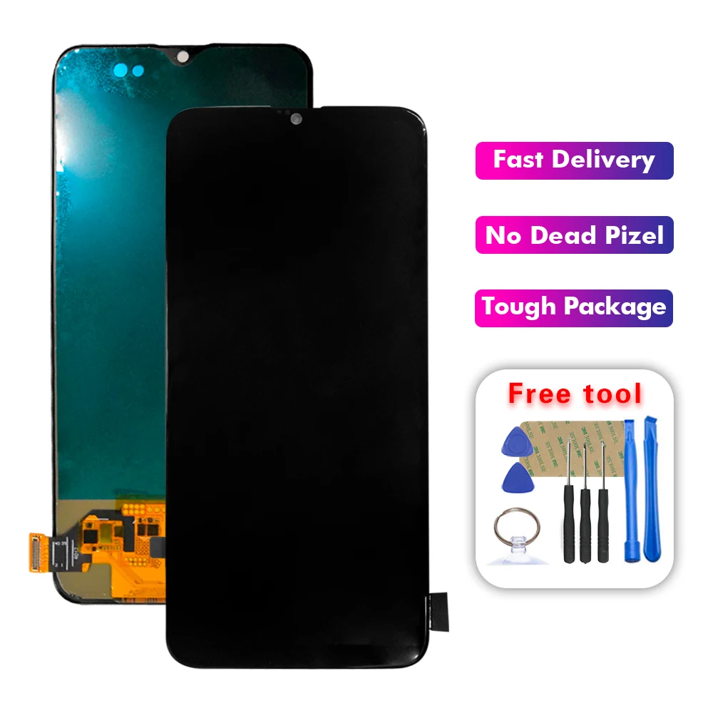 

For Oneplus 6T LCD Display Touch Screen Digitizer Assembly For 1+ 6T LCD Display + Free Tools