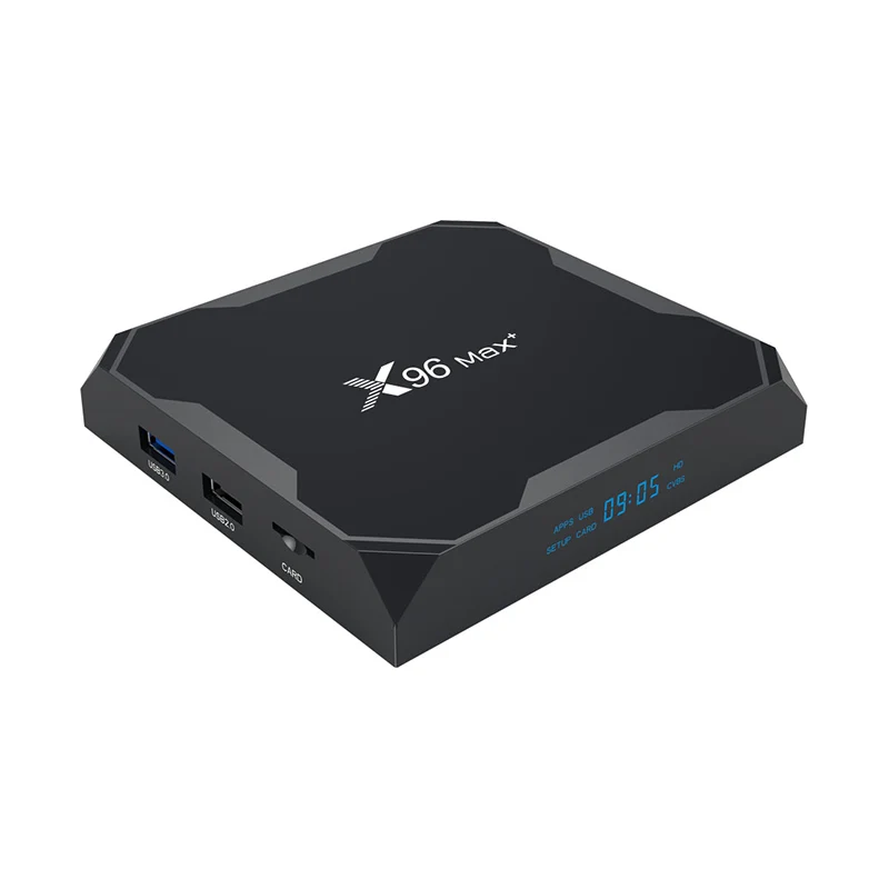X96 Max Plus Smart TV Box Android 9.0 Amlogic S905X3 Quad Core 2G/4G RAM 16G/32GB/64GB ROM 2.4G&5G WIFI X96max 4K 8K Set top Box