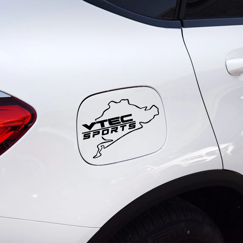 Логотип VTEC эмблема для стайлинга автомобиля крышка топливного бака наклейка Honda