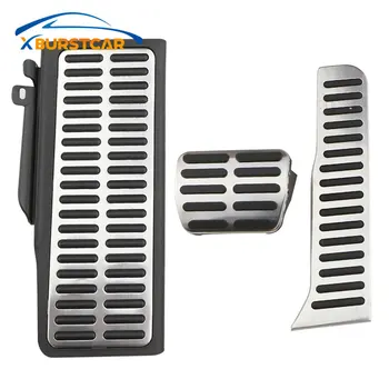 

Xburstcar for Volkswagen VW CC Passat B6 B7 R36 R-line for Skoda Superb LHD Car Pedals Cover Stainless Steel AT MT Auto Pedal