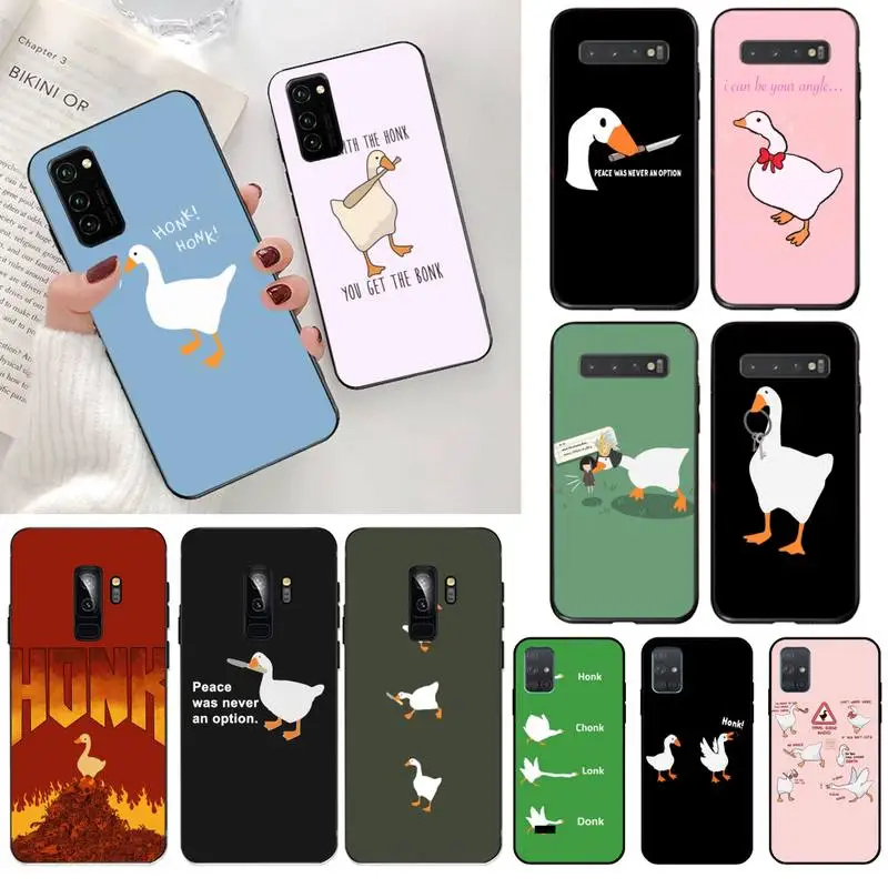 Чехол Goose To Honk или no для Samsung S20 plus Ultra S6 S7 edge S8 S9 S10 и чехол телефона с рисунком сделай