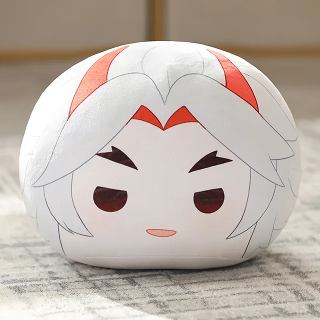 Genshin Impact Cosplay Plush Baal Kazuha Zhongli Xiao Barbara Sayu Childe Tartaglia Itto Sara Soft Bag Pendant Fans Gift Itto