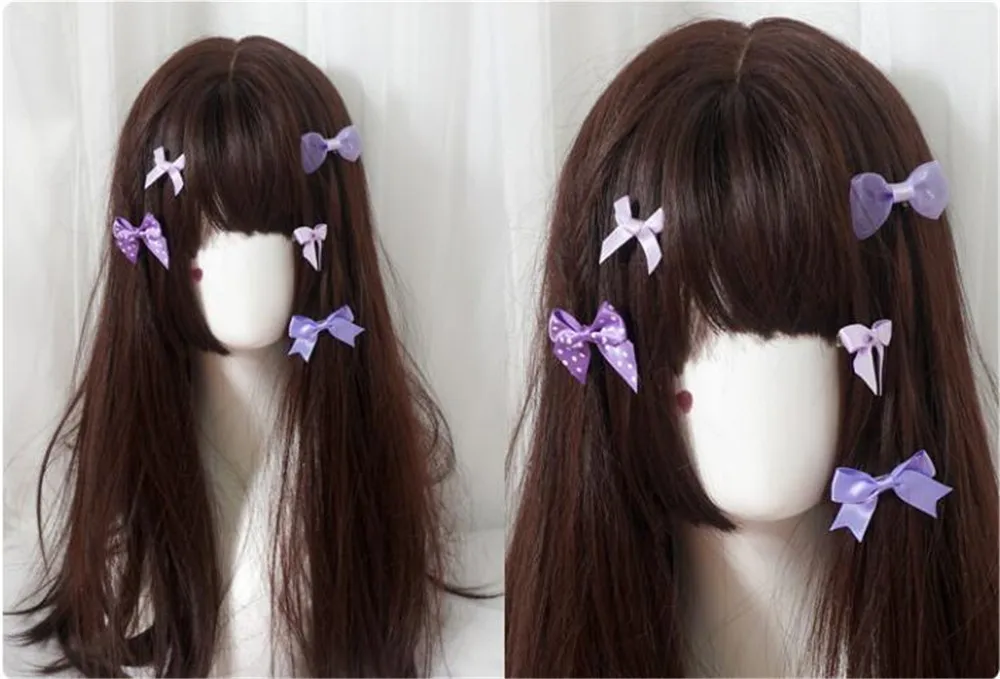 sweet bownot hairpin for lolita girl hair clip hair side clip accessroies B951