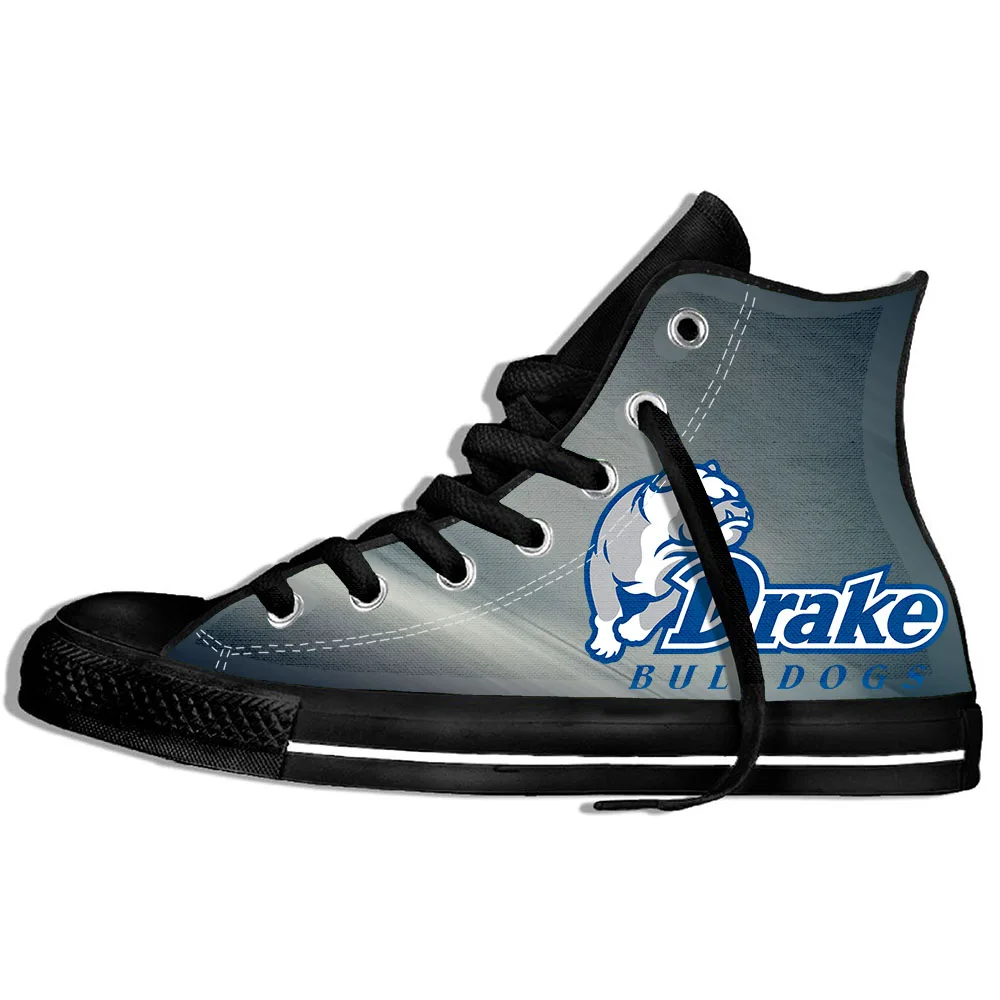 Drake Bulldogs 1 Прогулочные парусиновые ботинки; дышащая обувь с изображением бульдогов; удобная спортивная обувь; классические кроссовки - Цвет: Drake Bulldogs 1