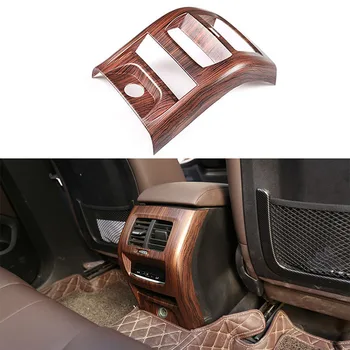 

Pine Wood Grain Full All-Inclusive Air Conditioning Rear Air Vent Outlet Cover Trim for BMW-X3 G01 X4 G02 2018-2019