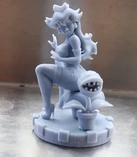 

1/24 75mm 1/18 100mm Resin Model Princess and Flower Figure Sculpture Unpainted No Color RW-313