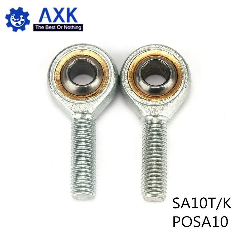 Free shipping SA10T/K POSA10 10mm right hand male outer thread metric rod end joint bearing POS10A | Строительство и ремонт