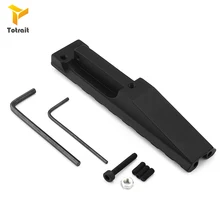 AK прицел рейка 100 мм Пикатинни Вивер 20 мм прицел крепление база Охотничьи Аксессуары тактический 7,62X39 AK 47 SKS Адаптер для винтовки