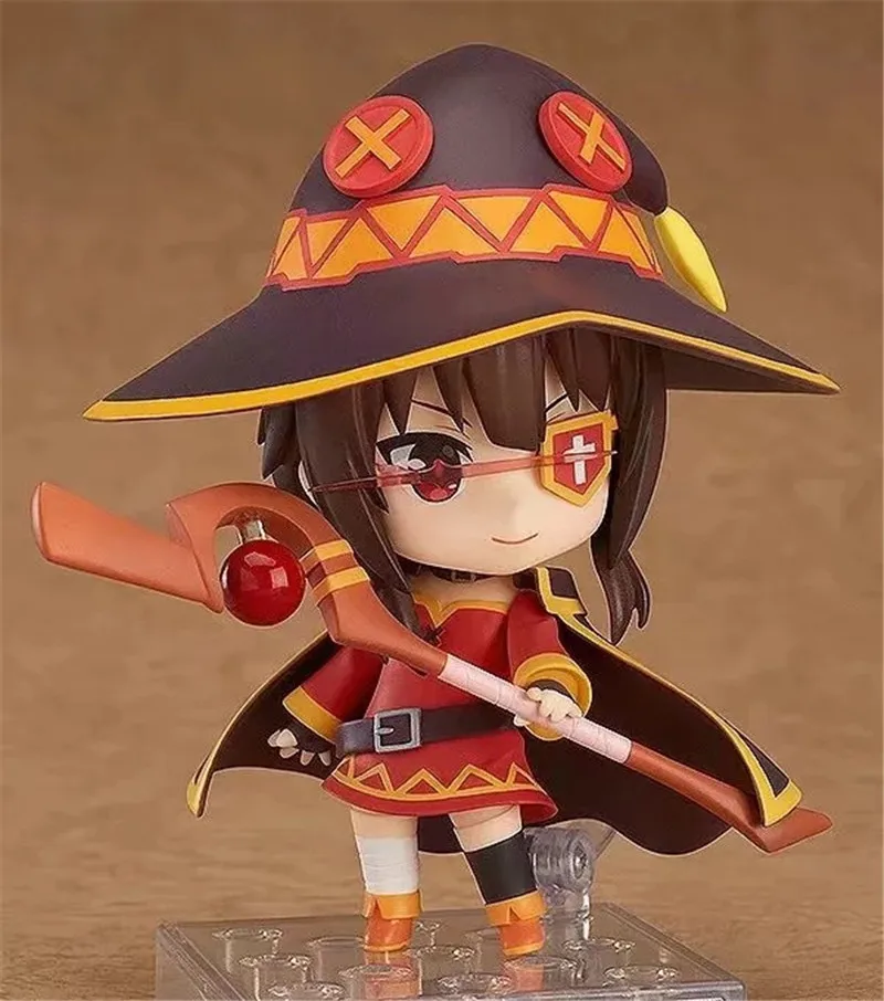 Аниме KonoSuba Божье благословение на этом чудесном мире Megumin Nendoroid 725 фигурка коллекционные игрушки подарки