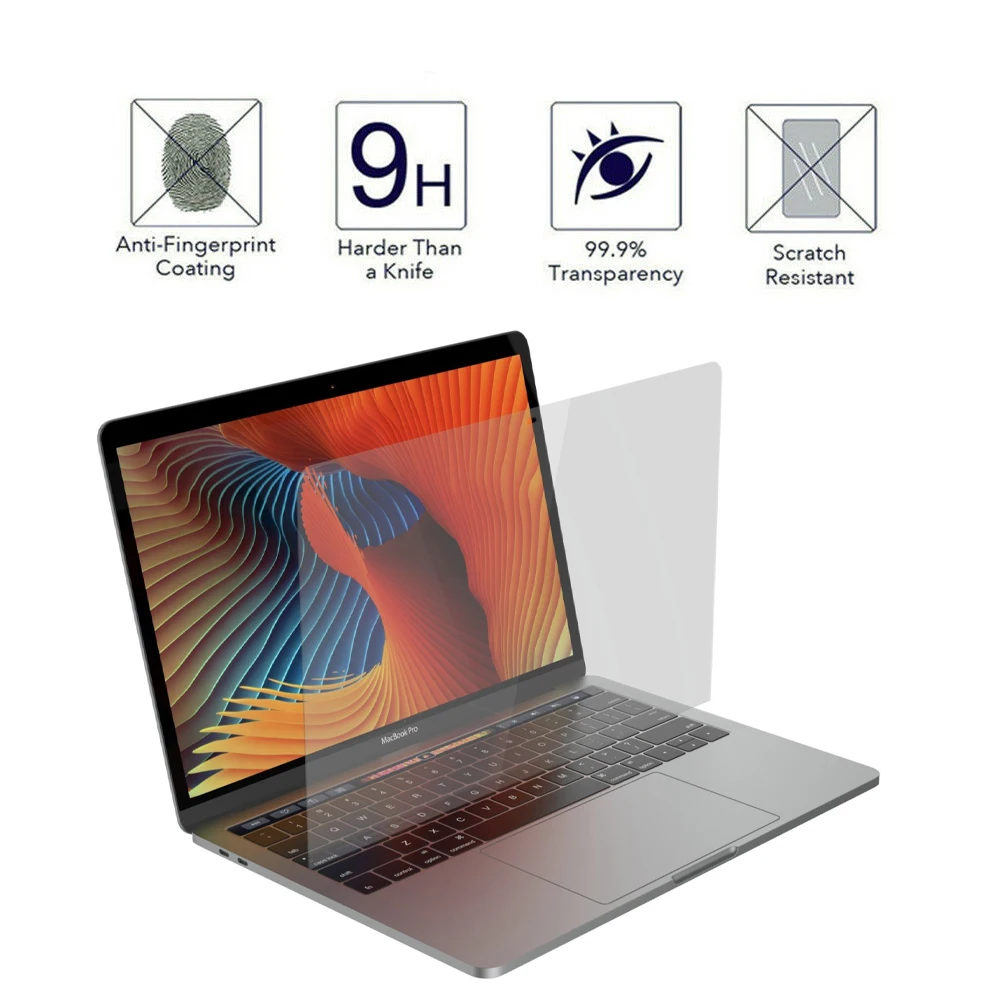 

Transparent Laptop Screen Protector for Apple Macbook Pro 13 with Retina Display (A1425/1502) Scratch Resistant Screen Protector