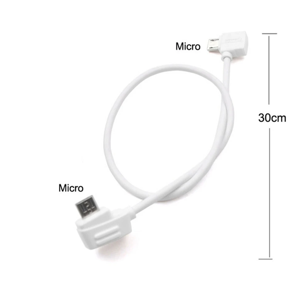 Кабель Micro USB для iPhone usb type C OTG линия передачи данных 10/30 см для DJI Mavic 2 pro mavic Spark контроллер для samsung кабели