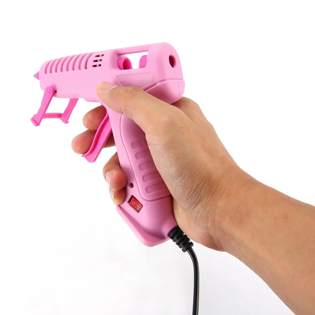 RJ series Hot Melt Glue Gun with Glue Stick for DIY Handwork Toy Repair Tools Electric Heat Temperature Glue Guns