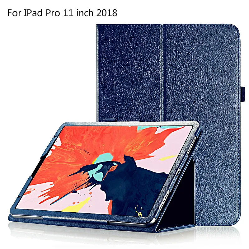 Деформационный умный чехол для iPad Pro 11 2018 полиуретановый силиконовый тонкий
