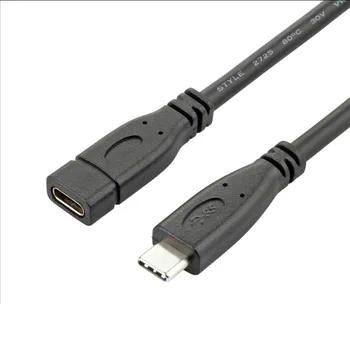 

USB C Extension Cable USB3.1 Extender Male To Female Replacement Extension USB Type C Accessories Tablet Fast Charger Data Cable