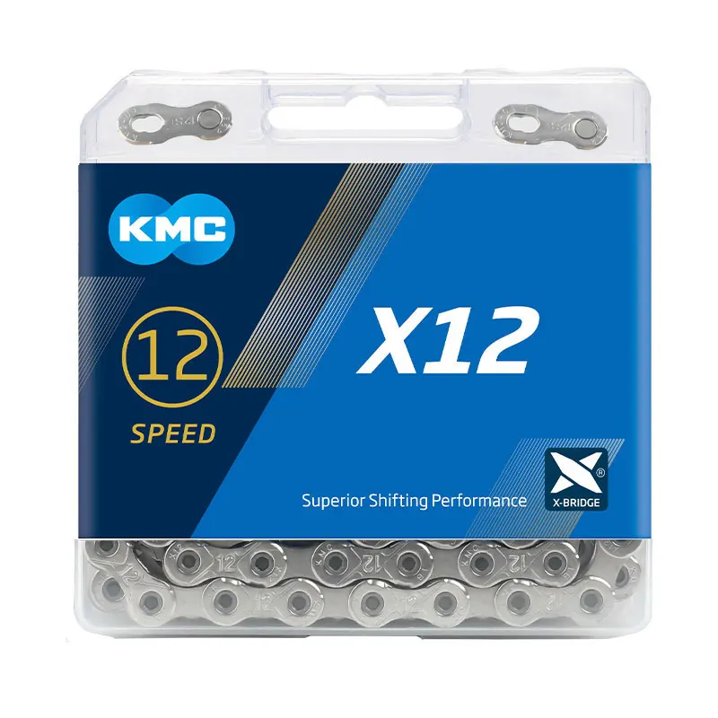 Велосипедная цепь KMC X12 MTB дорожный велосипед 12 Скоростей с оригинальными