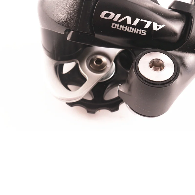 SHIMANO ALIVIO M410 велосипед MTB 7 8 задний переключатель скорости черный серебристый M410 горный велосипед переключатель