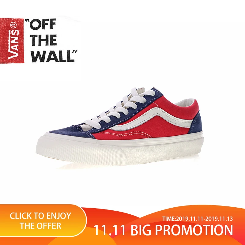 

Vans Vault OG Style 36 Men's and Women's Shoes Classic Retro Low-top Shoes Multi-color Outdoor Street Trend Street VN0A3DZ3UBL