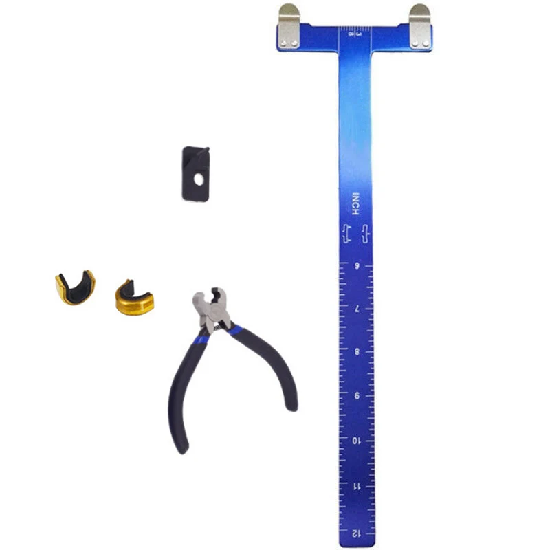 

Archery T Square Ruler Tool Measurement Compound Recurve Bow Nocking Points