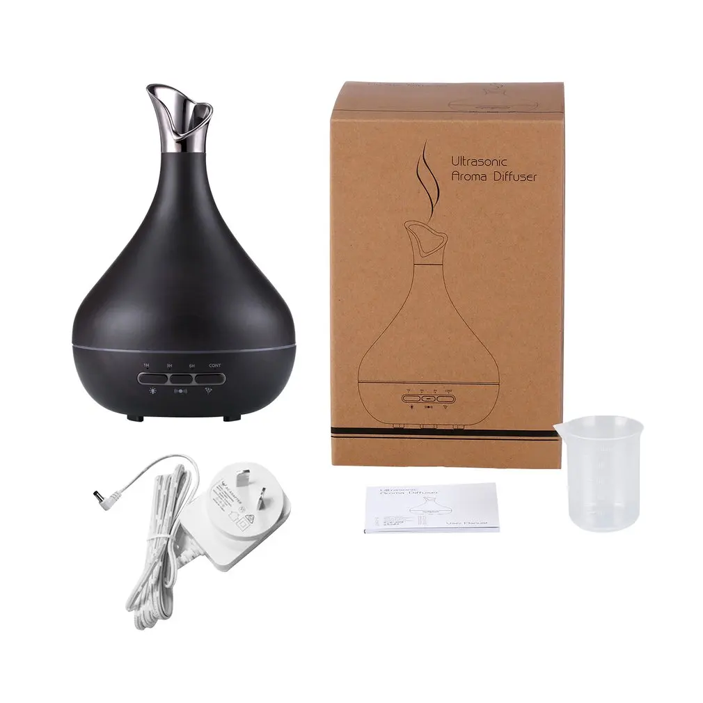 dark brown AU plug Интеллектуальный Ароматерапевтический аппарат диффузор эфирного масла практичный Интеллектуальный индукционный домашний бизнес дропшиппинг - Цвет: dark brown AU plug