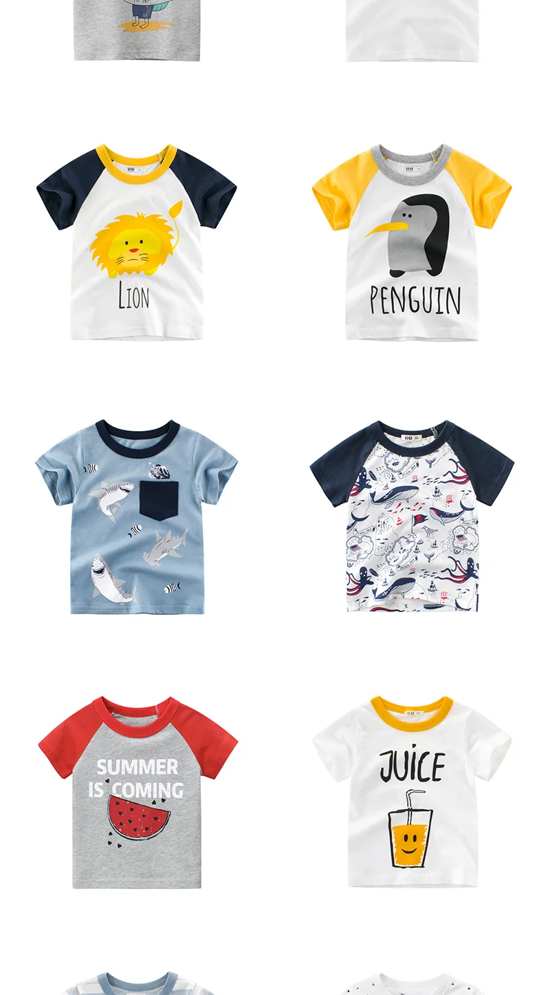 27kids品牌童装批发2020夏装新品韩版儿童短袖T恤纯棉一件代发ins---阿里巴巴-1688_03