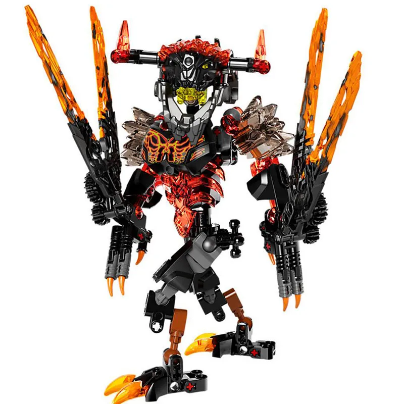 KSZ 613-2 Биохимический воин Bionicle Lava Beast строительный блок кирпичи игрушки подарок для детей совместим с Bela 71313
