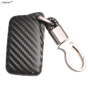 10pcs Car Styling Cover chiave in Silicone al carbonio per Lexus NX GS RX IS ES GX LX RC 200 250 350 LS 450H 300H custodia in fibra di vetro per Auto Fob - 10pcs Car Styling Cover chiave in Silicone al carbonio per Lexus NX GS RX IS
