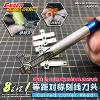 Mecha model Equilibrium Symmetrical Scribe Scoring bit 5in1 2