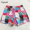 Paisley Print Summer Beach Shorts 8