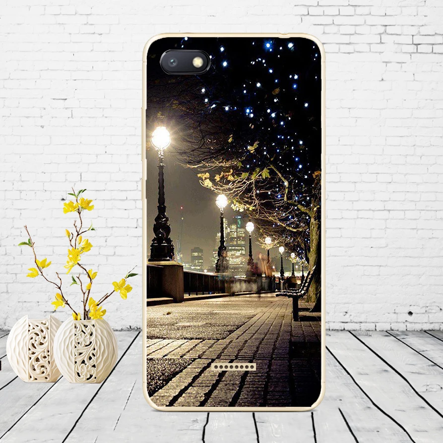 I33 Силиконовый чехол для xiaomi redmi 6a защитный чехол Мягкий ТПУ чехол для телефона Чехлы для xiaomi redmi 6A чехол бампер 6a Coque - Цвет: I33