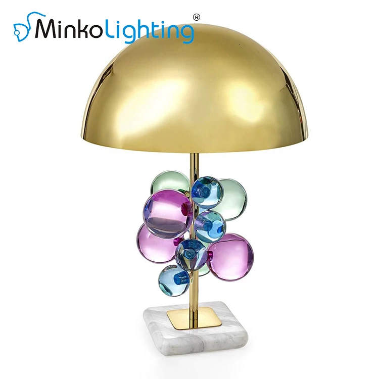 

Table Lamp Bedroom Bedside Lighting European Banquet Modern Table Light deco mariage