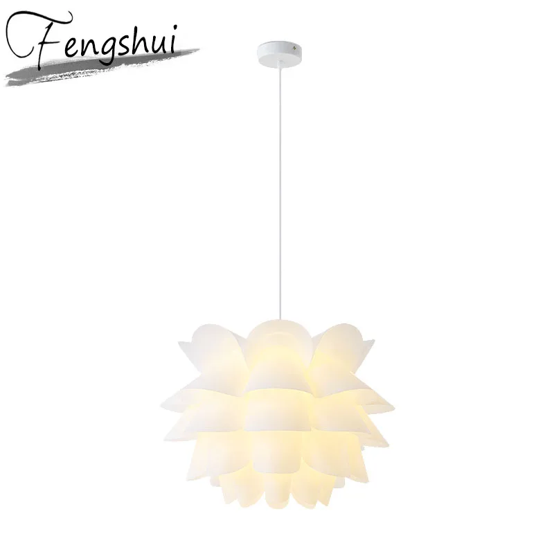 Nordic Led PVC Pendant Lights Modern Minimalist Living Room Dining Pendant Lamp Kitchen Fixtures Home Decor Hanging Lamp