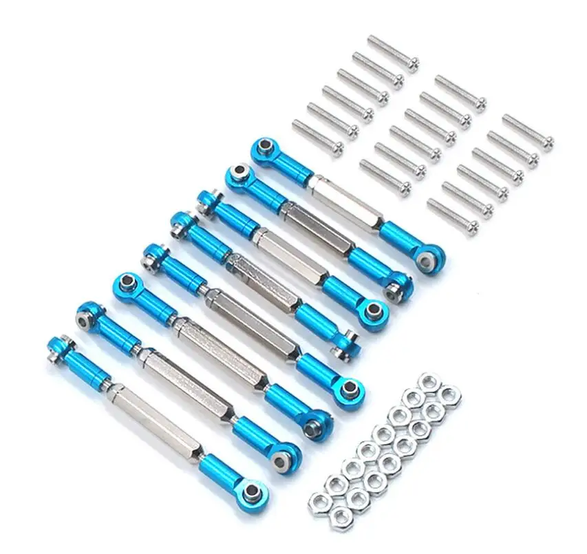 

WPL C14 C24 C-14 C-24 MN D90 D91 D45 D96 D99 MN-90 MN-91 MN-45 MN-96 MN-99 RC car upgrade metal pull rod tie rod