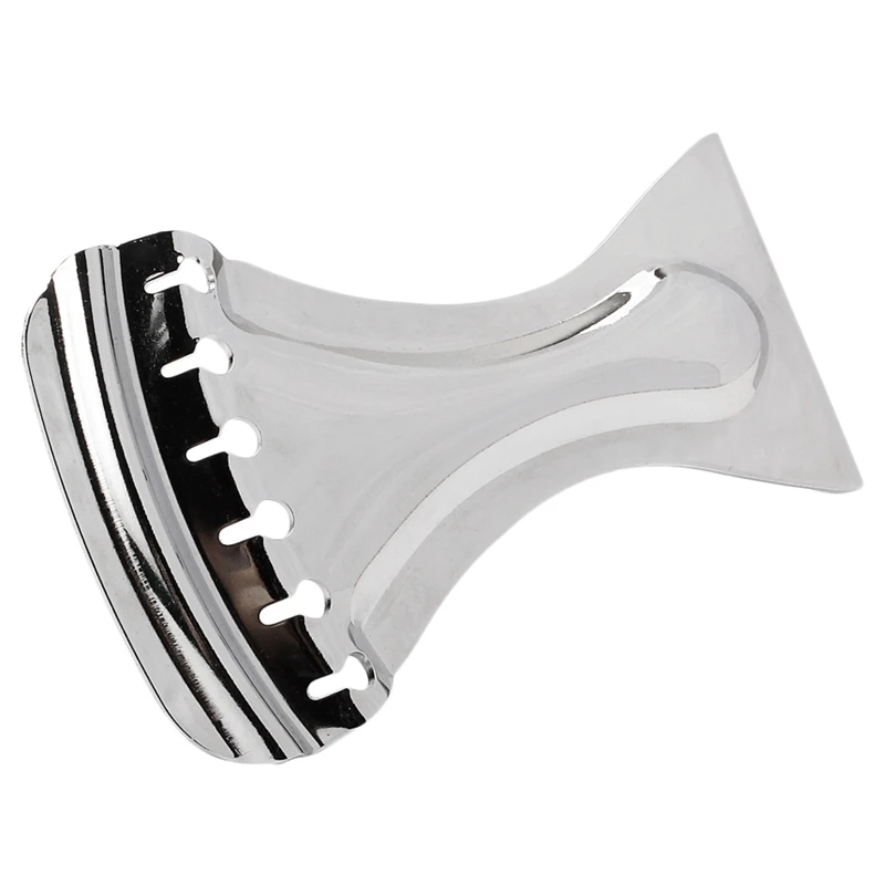 

Super sell-Dobro Tailpiece Chrome Zinc Alloy Tailpiece for 6 Strings Dobro Guitar Parts Accessories