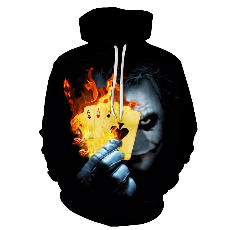 Horror Movie IT Clown 3D Printed Hoodie Sweatshirts IT Chapter Two Film Pullover Men Women Casual Streetwear Funny Hoodies - Цвет: 6221