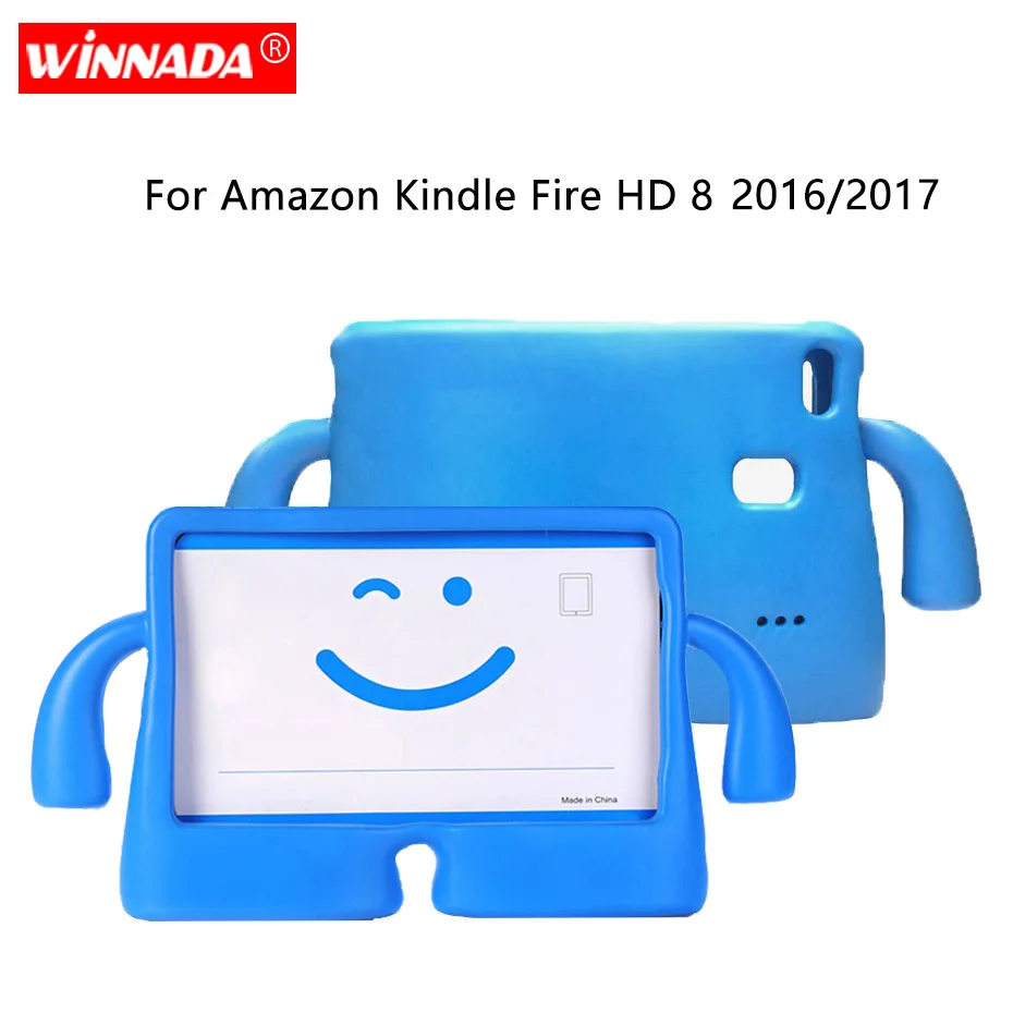 Для Amazon Kindle Fire HD 8 чехол Baymax kids tablet Shell противоударный EVA Ручной Чехол-подставка для Kindle Fire HD8
