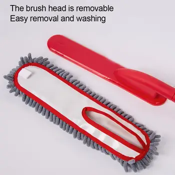 

Multi-functional Duster Portable Soft Microfiber Chenille Durable Car Wash Brush Scrubber With Handle Universal For Cleaning