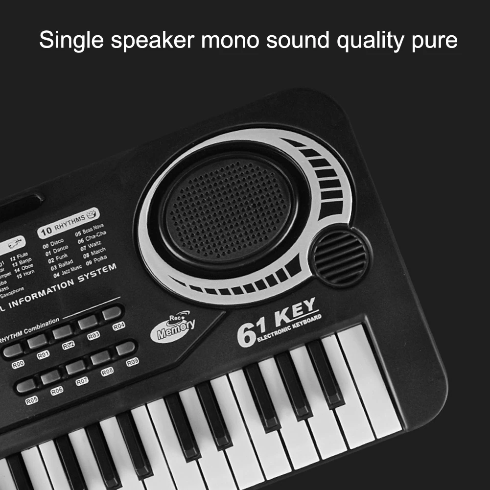 Brinquedo de Treinamento Brinquedo de Ensino para Crianças Música Teclas Piano Eletrônico Crianças Musical Teclado Elétrico Presente 61 22 Brinquedos e hobbies
