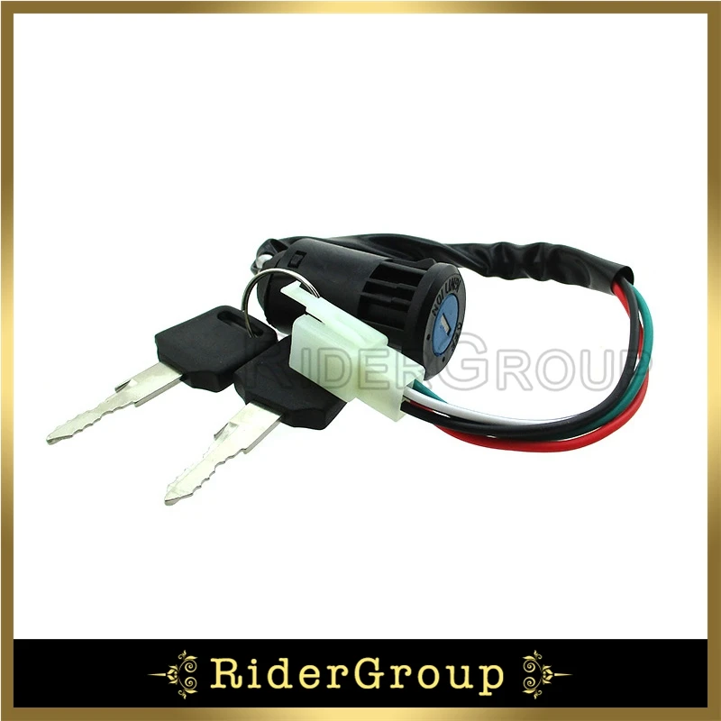 5 шт. Вкл Выкл ключ зажигания 4 Pin для 50cc 90cc 110cc 125cc 150cc двигатель ATV Quad 4 Wheeler Pit Dirt Baja велосипед мотоцикл