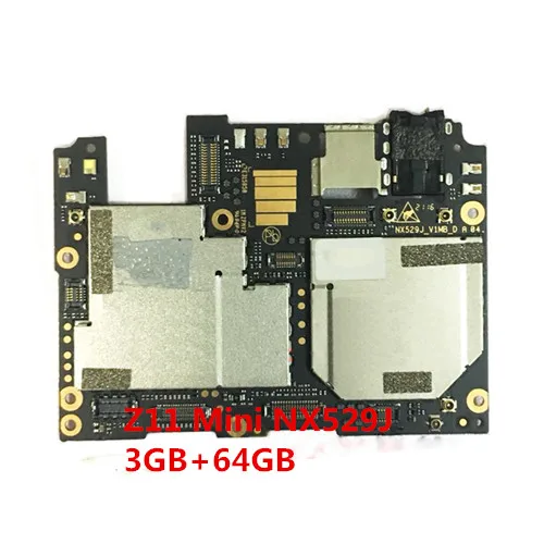 Z11 Mini NX529J Б/у оригинальная материнская плата для zte Nubia Z11 NX531J Z11 mini NX529J Z11 mini S NX549J Материнская плата Шлейф Z11MiniS - Цвет: Z11 Mini NX529J