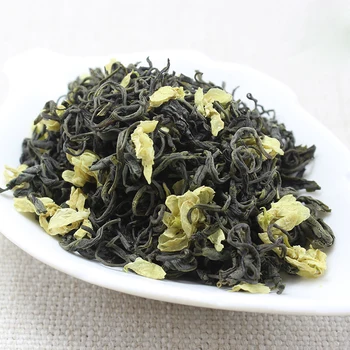 

Green Tea Early Spring Fresh Huangshan Jasmine Flower Maofeng Tea Green Organic Fragrance For Weight Loss Tea Jasmine Maofeng