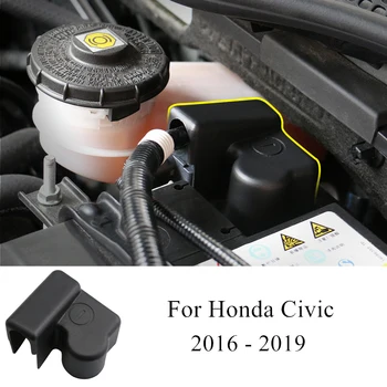 

Non-flammable Plastic Negative Power Batteries Cover Engine Batteries Dust-proof Case For Honda Civic 2019 2018 2017 2016
