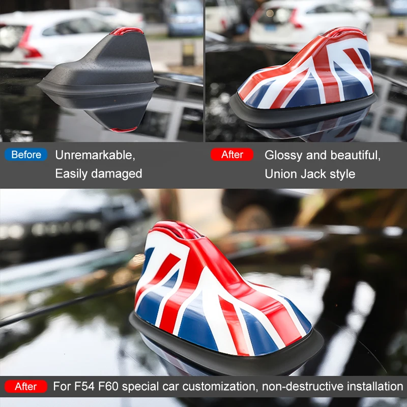Автомобильные сигнальные антенны акульих плавников антенна для Mini Cooper F54 Clubman F60
