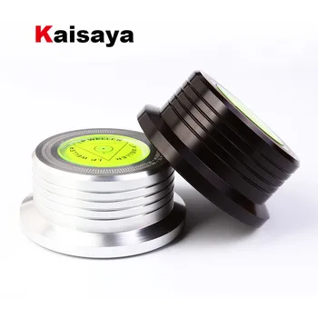 

50Hz Lp Vinyl Record Audio Disc Turntable Stabilizer Clamp Aluminum Weight Clamp With Test Speed Bubble T0275