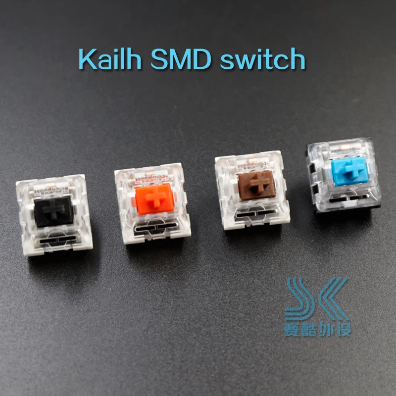 Kailh механический переключатель клавиатуры RGB SMD черный красный коричневый синий