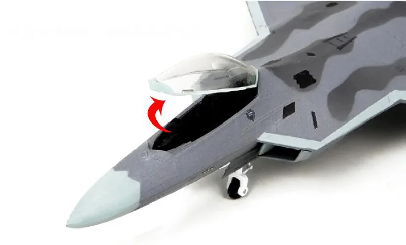 1/72 весы F22 Raptor Fighter летательный аппарат американский морской военный самолет модели взрослые детские игрушки для показа коллекции