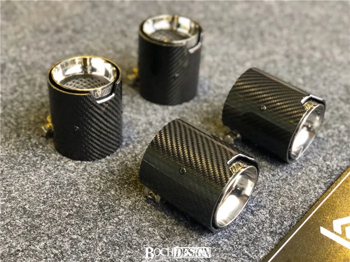 M2c M2 천둥 M3 M4 수정 된 Mp 탄소 섬유 테일 파이프에 적합
